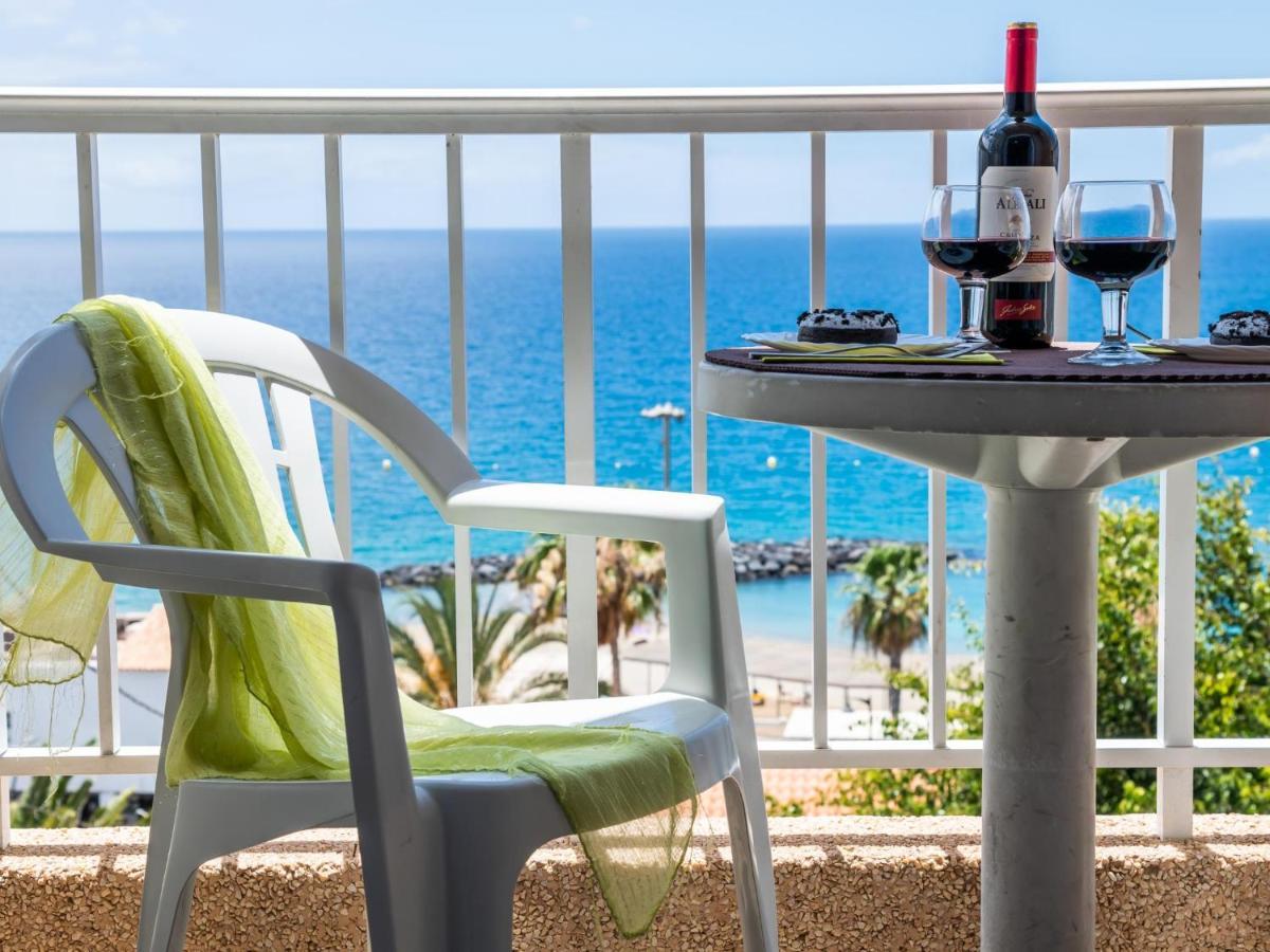 1 1 Beautiful Seafront With Balcony And Wifi Apartman Los Cristianos  Kültér fotó