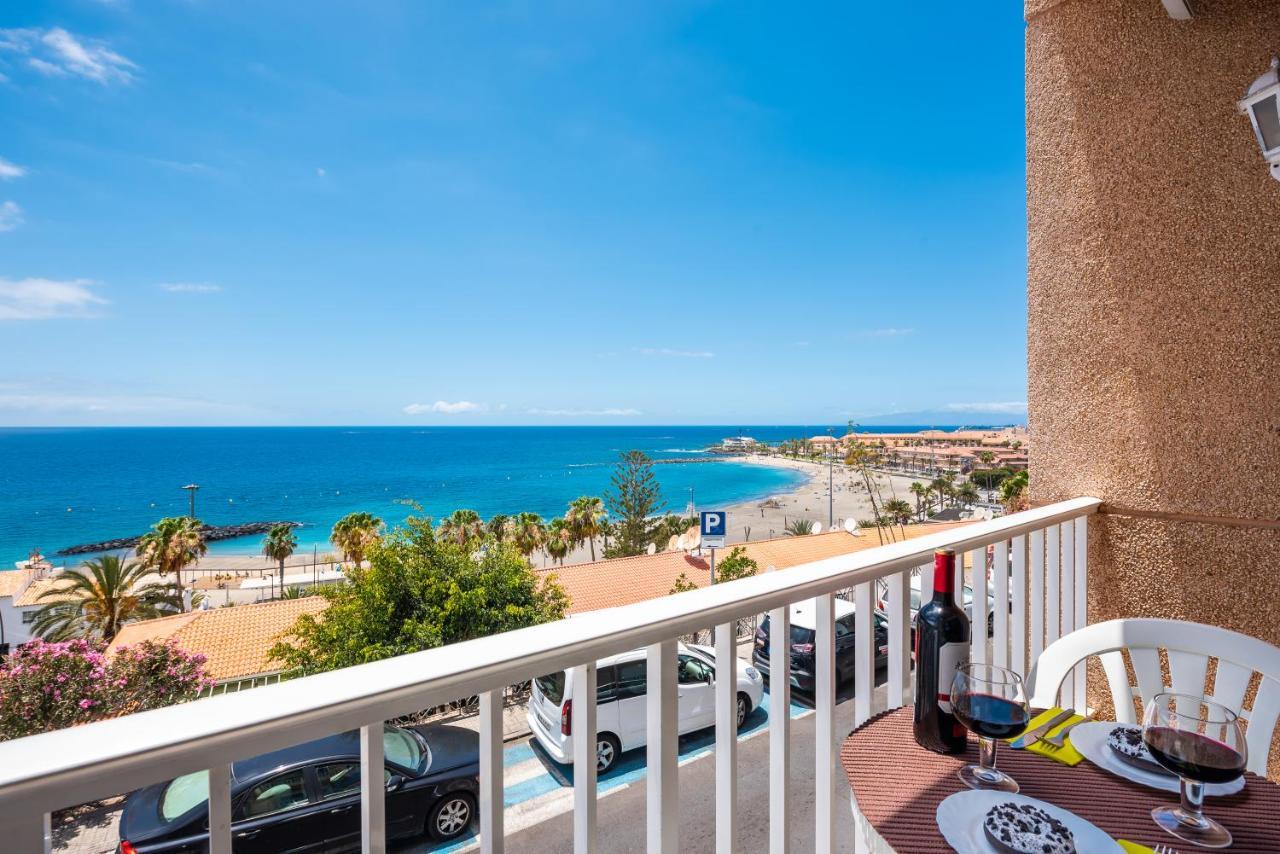 1 1 Beautiful Seafront With Balcony And Wifi Apartman Los Cristianos  Kültér fotó